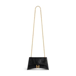 Borsa Con Catena Crush Xs da Donna in Nero