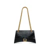 Borsa Crush Piccola Con Catena  da Donna in Nero