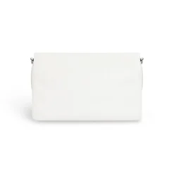 Borsa Flap Bb Soft Grande da Donna in Bianco Ottico