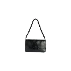 Borsa Flap Bb Soft Piccola in Nero