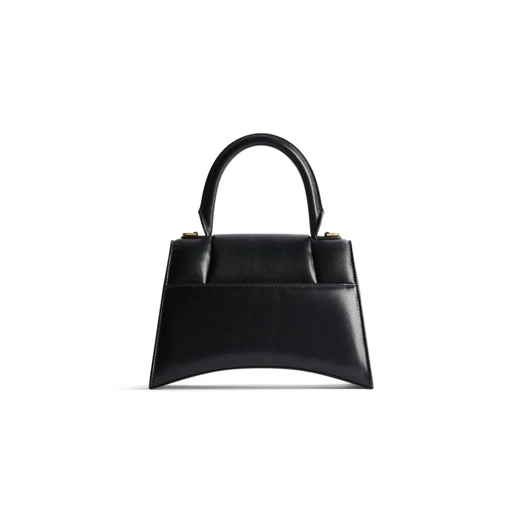 Borsa Hourglass Piccola da Donna in Nero