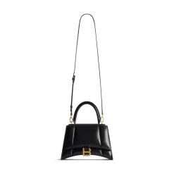 Borsa Hourglass Piccola da Donna in Nero