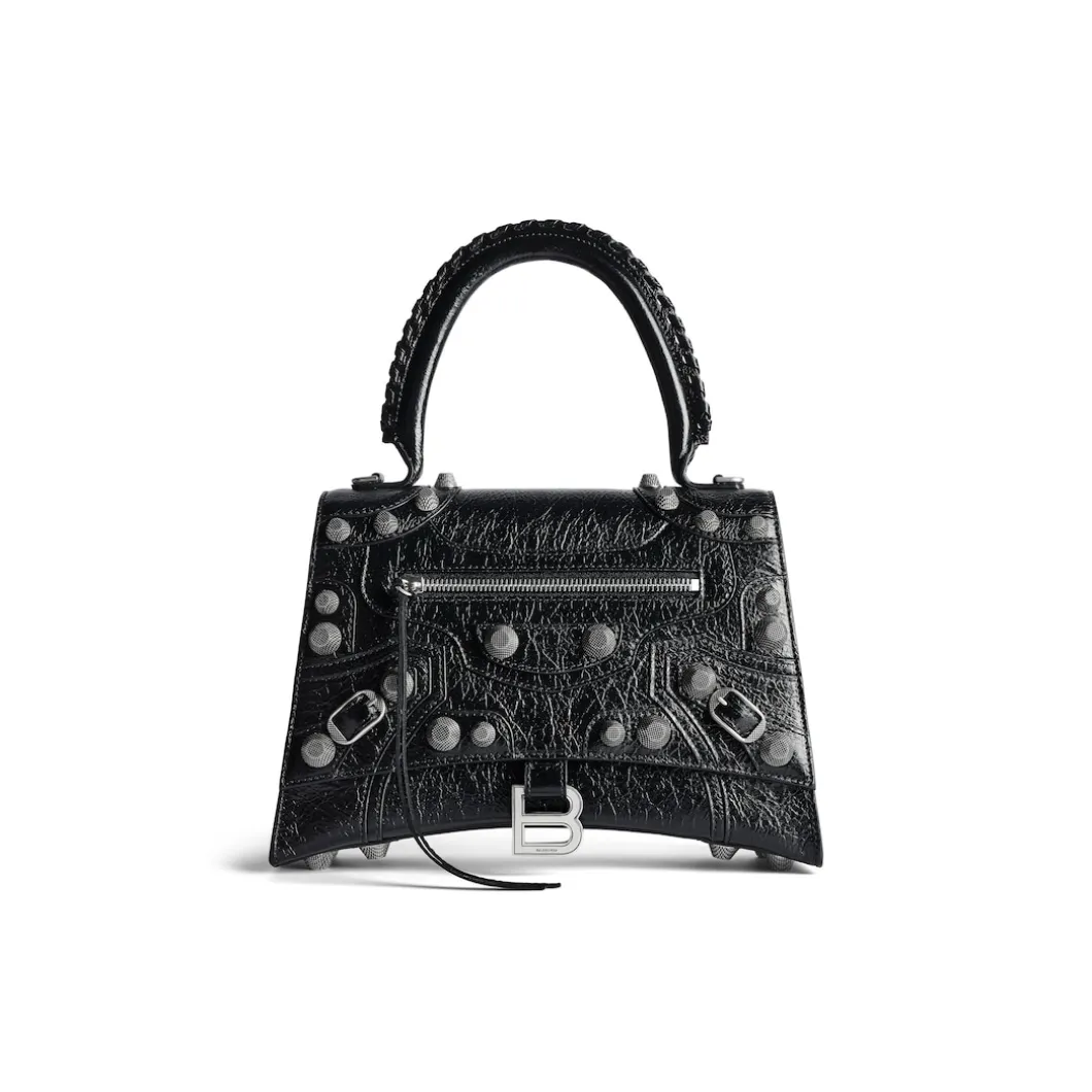 Borsa Hourglass X Le Cagole Media da Donna in Nero