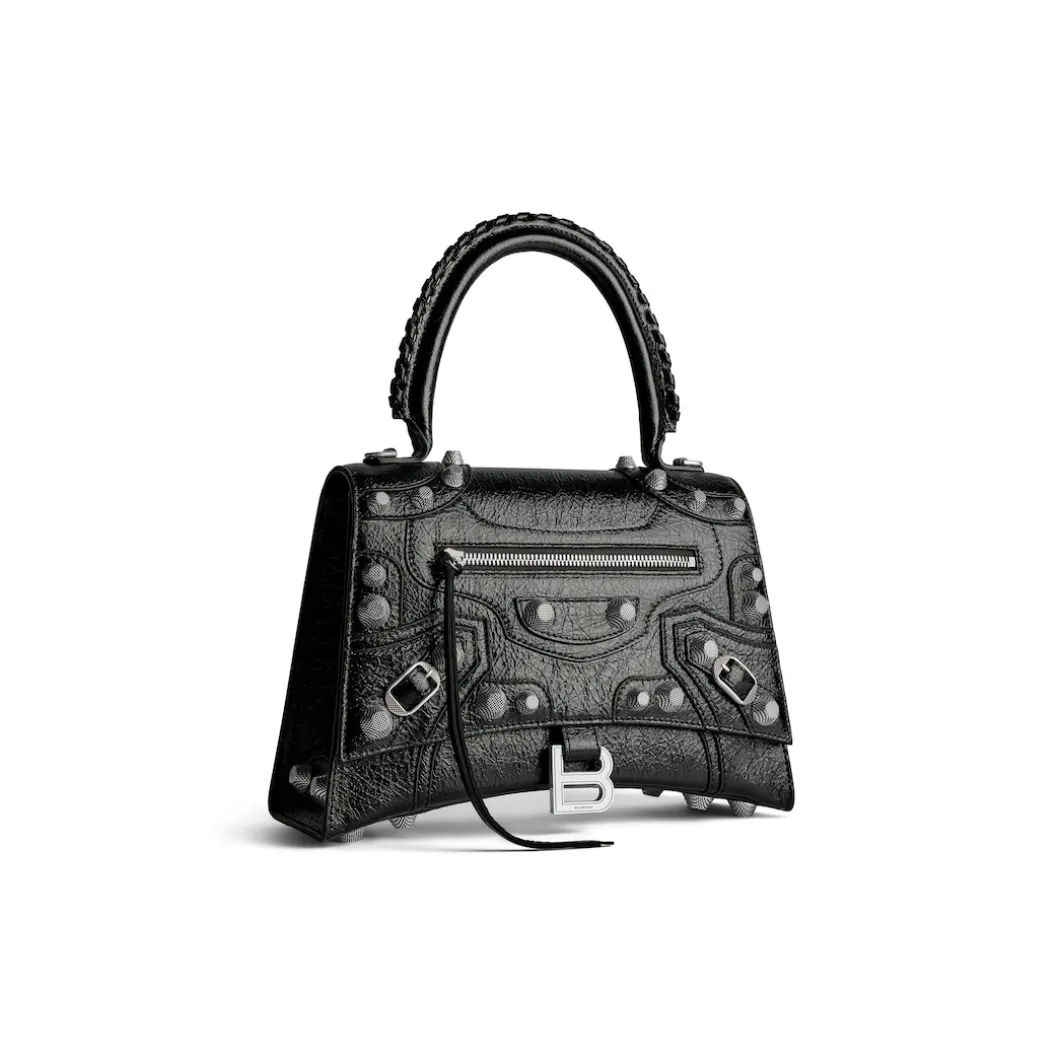 Borsa Hourglass X Le Cagole Media da Donna in Nero
