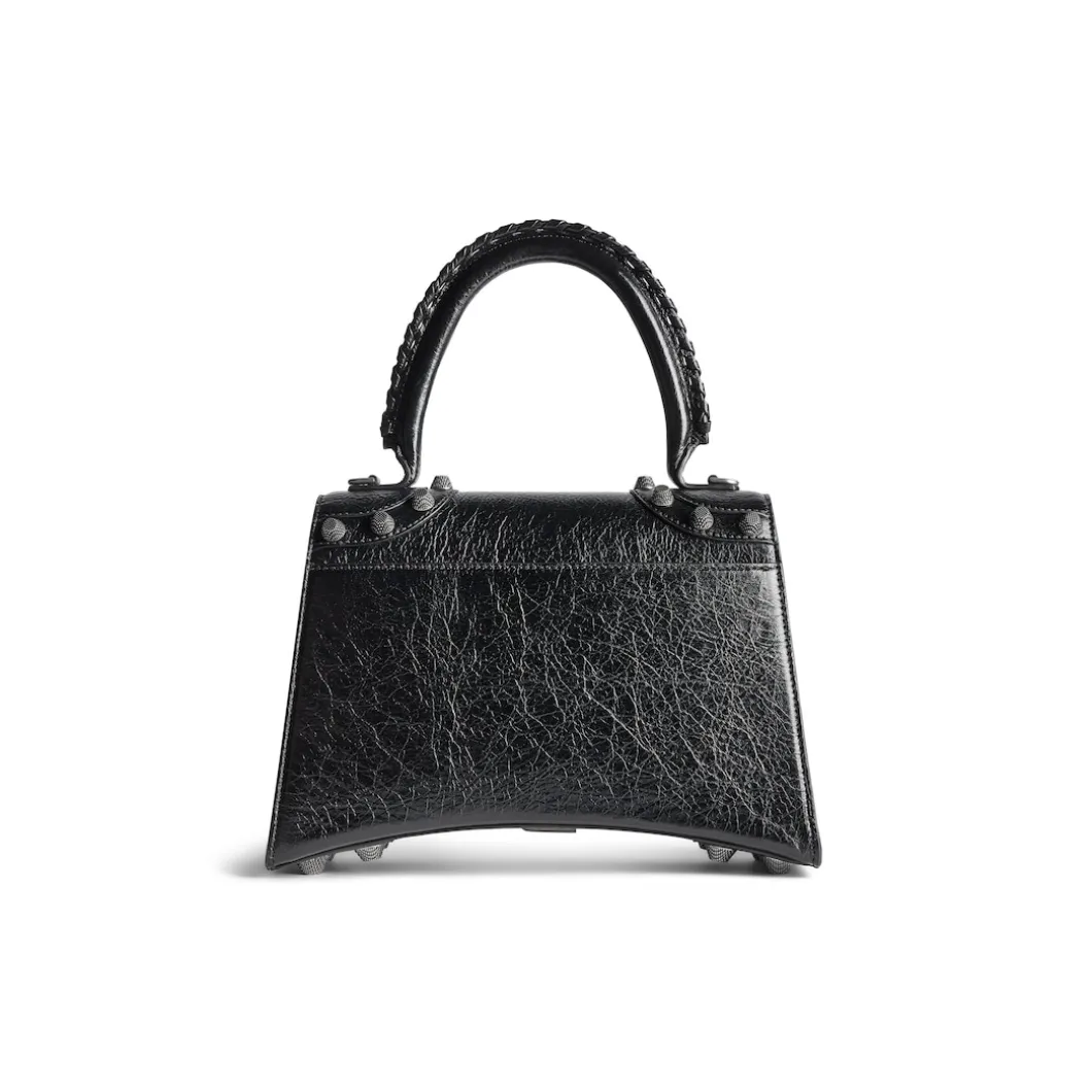 Borsa Hourglass X Le Cagole Media da Donna in Nero