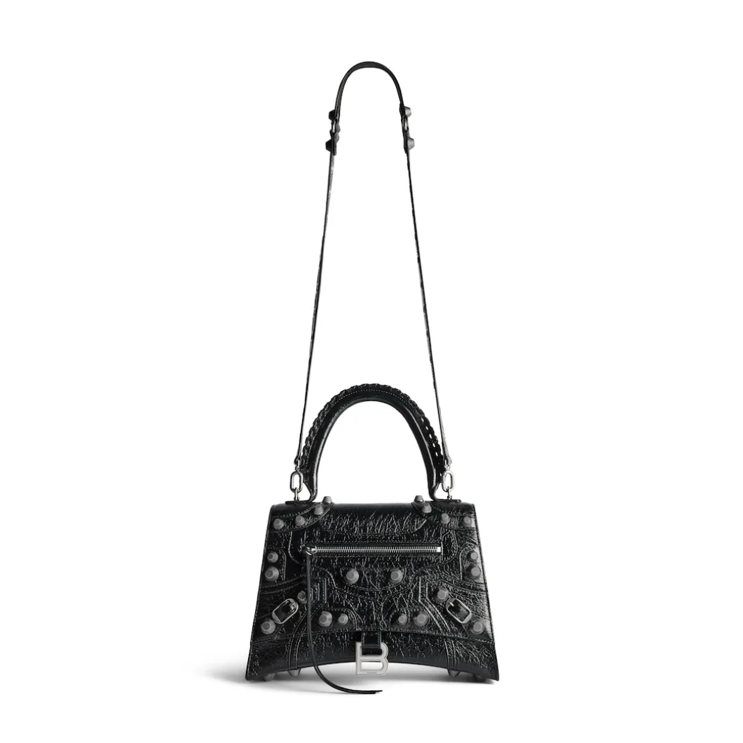 Borsa Hourglass X Le Cagole Media da Donna in Nero