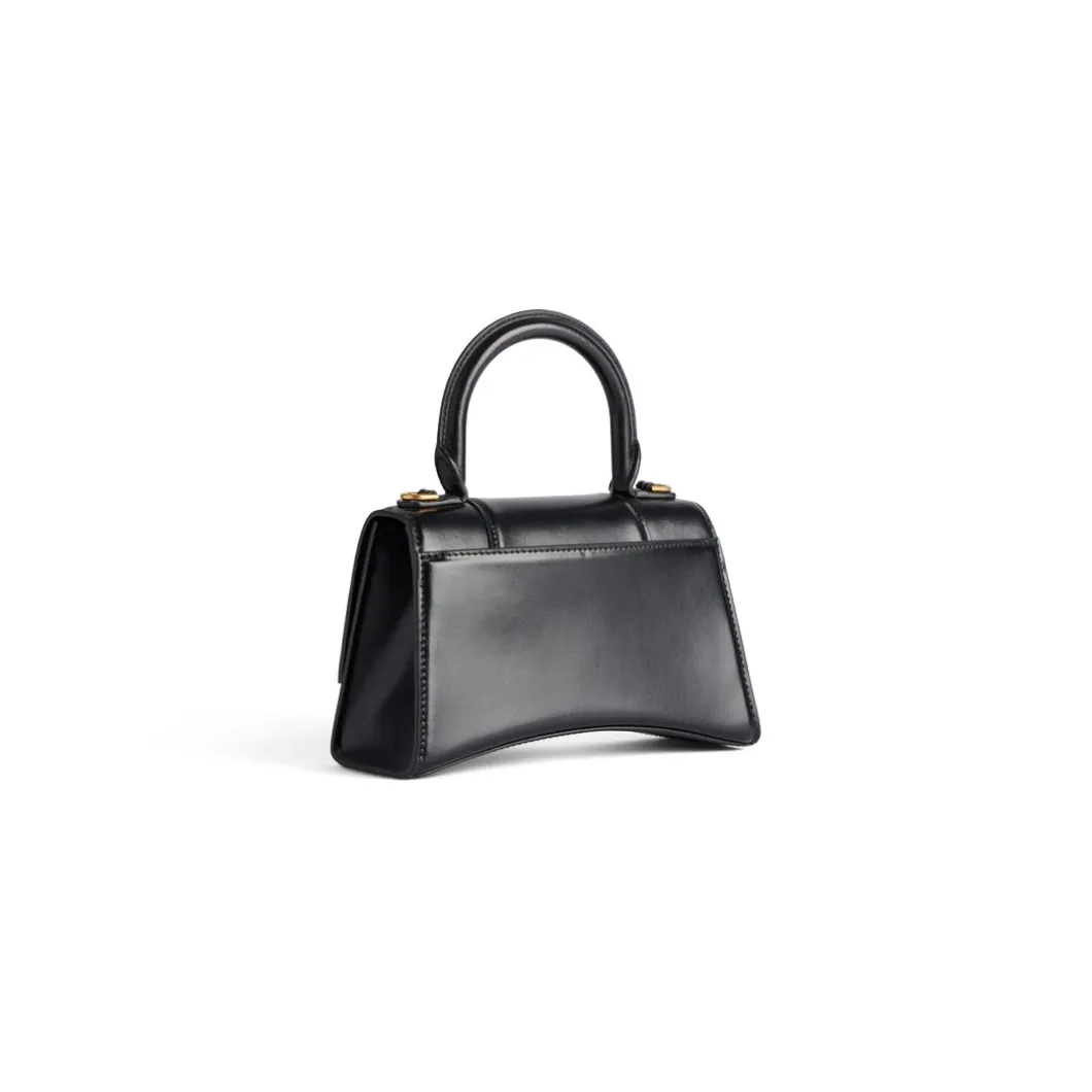 Borsa Hourglass Xs da Donna in Nero