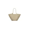 Borsa Ibiza Large Basket da Donna in Beige