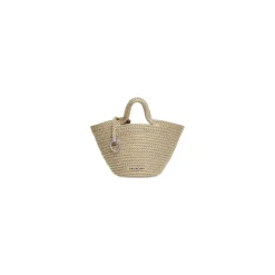 Borsa Ibiza Small Basket Con Tracolla da Donna in Beige