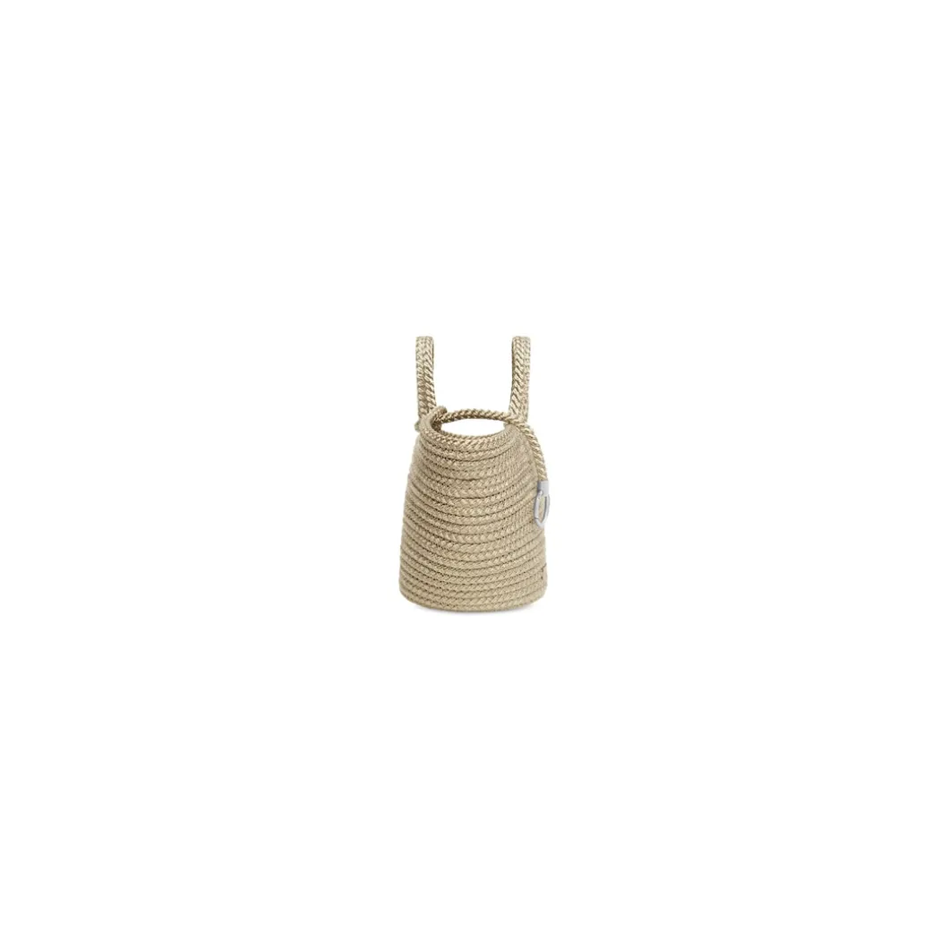 Borsa Ibiza Small Basket Con Tracolla da Donna in Beige