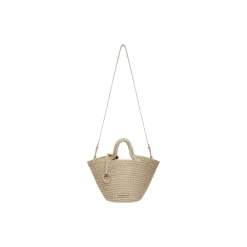 Borsa Ibiza Small Basket Con Tracolla da Donna in Beige