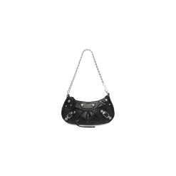 Borsa Le Cagole Mini Con Catena da Donna in Nero
