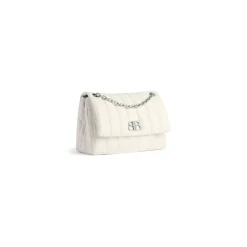 Borsa Monaco Mini Trapuntata  da Donna in Bianco