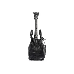 Borsa Neo Cagole City Con Strass da Donna in Nero