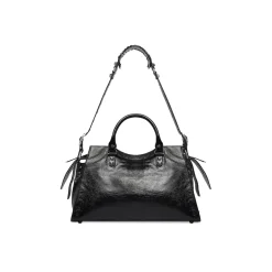Borsa Neo Cagole City Con Strass da Donna in Nero