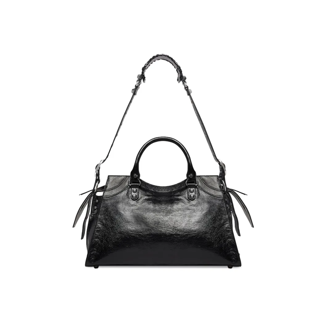 Borsa Neo Cagole City Con Strass da Donna in Nero