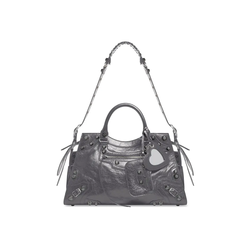 Borsa Neo Cagole City da Donna in Grigio Scuro