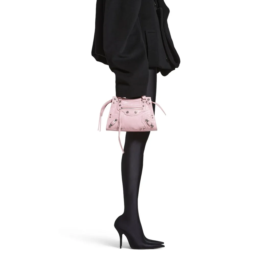 Borsa Neo Cagole Xs da Donna in Rosa Chiaro