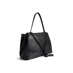 Borsa Rodeo Grande Effetto Used Con Charm da Donna in Nero