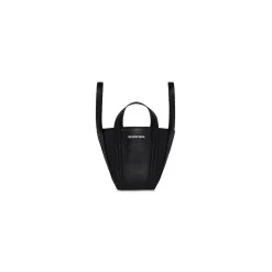 Borsa Tote A Tracolla Everyday Xs North-south In Pelle Di Vitello Granata da Donna in Nero