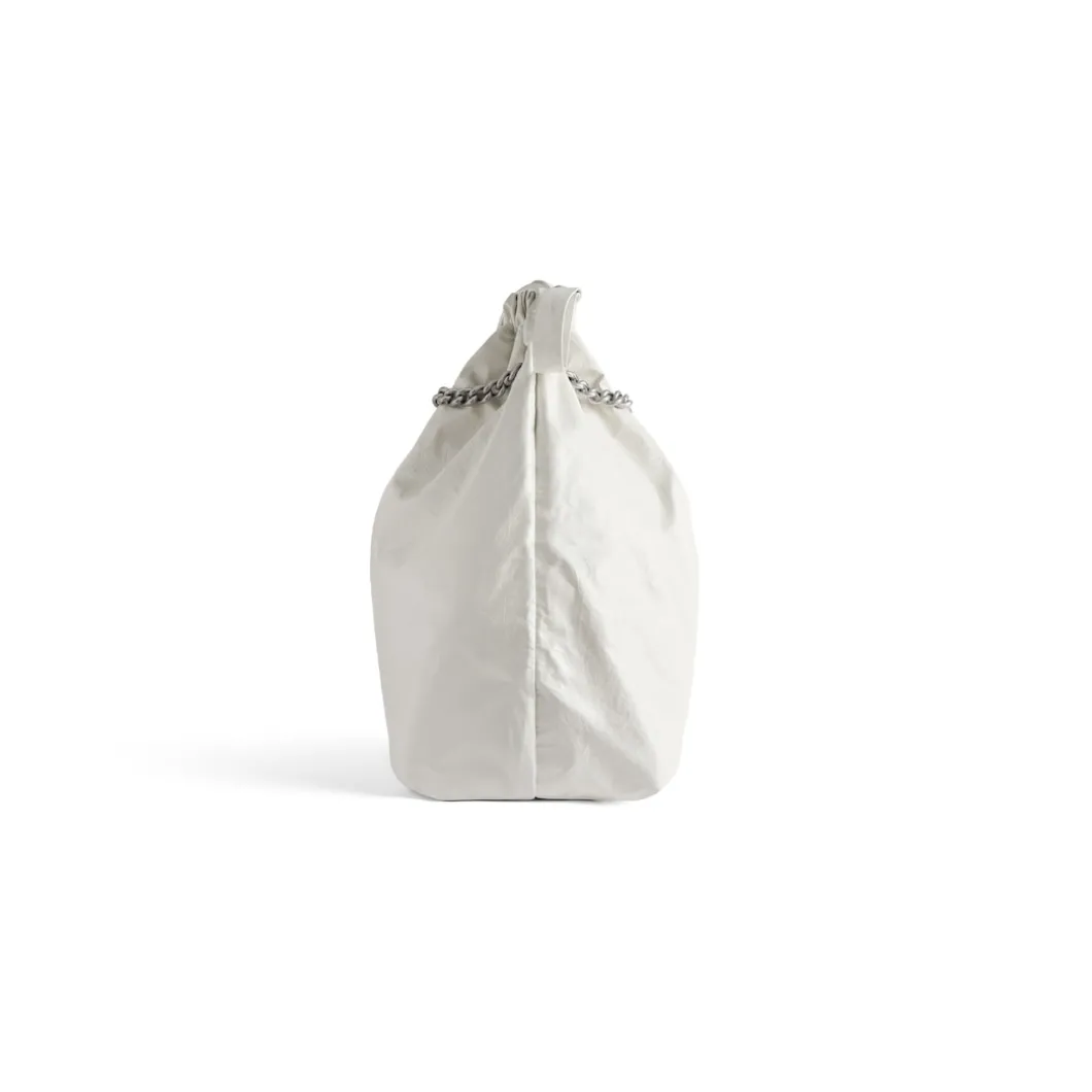 Borsa Tote Crush Media da Donna in Bianco