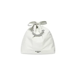 Borsa Tote Crush Piccola da Donna in Bianco Ottico