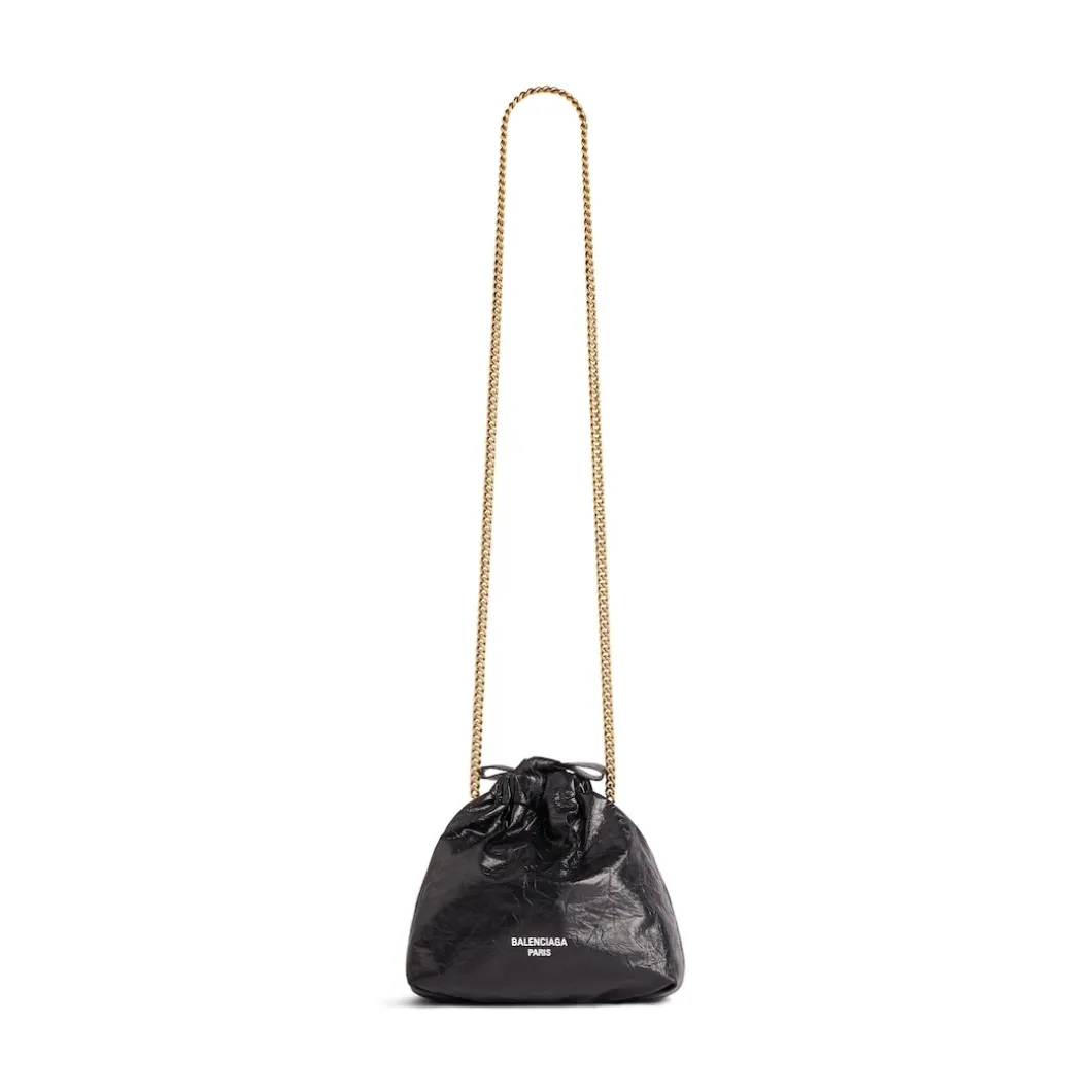 Borsa Tote Crush Xs da Donna in Nero