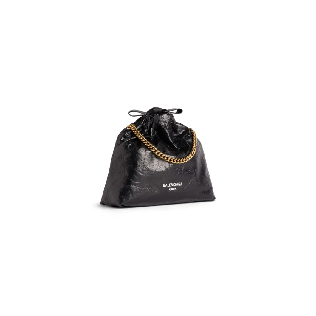Borsa Tote Crush Xs da Donna in Nero