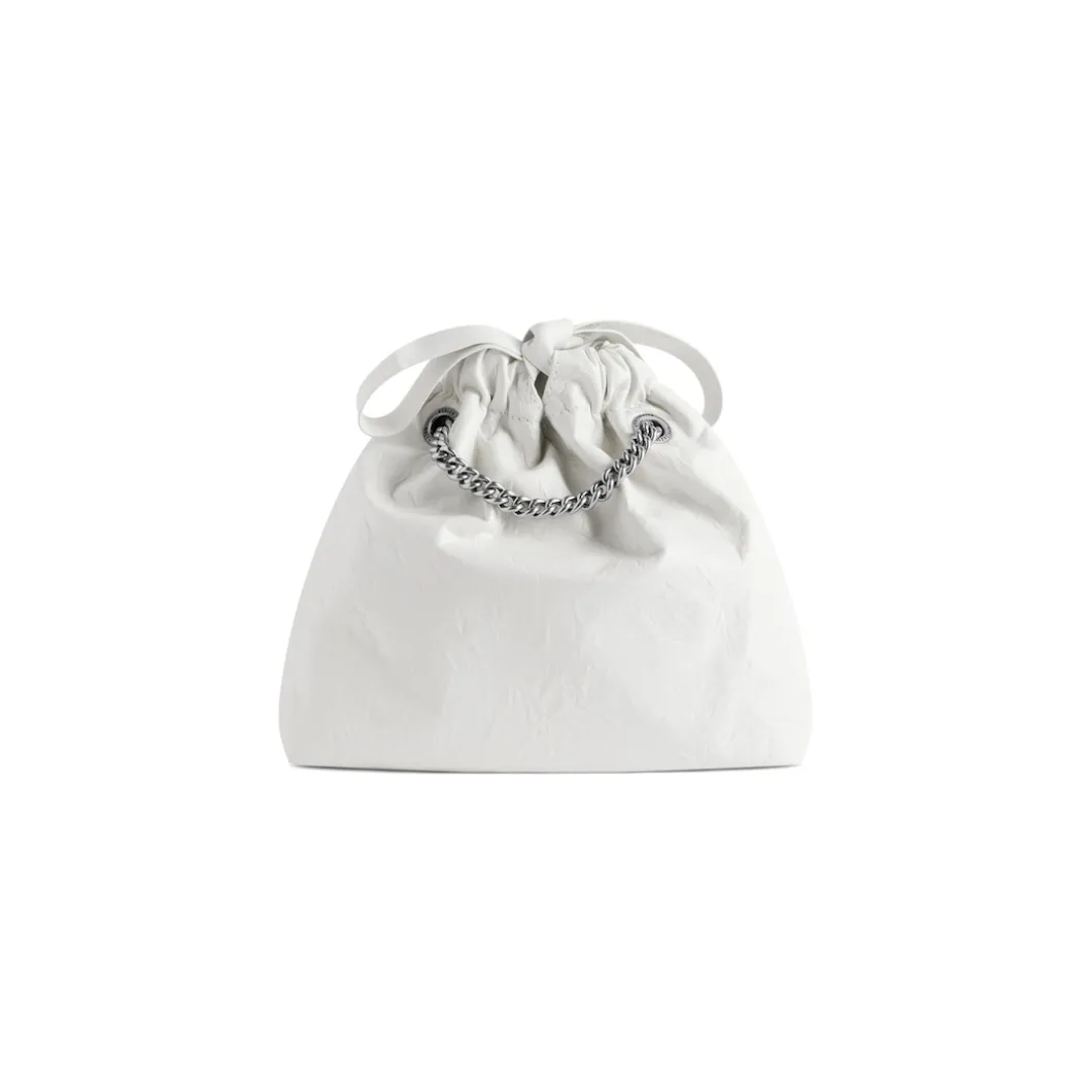 Borsa Tote Crush Xs da Donna in Bianco