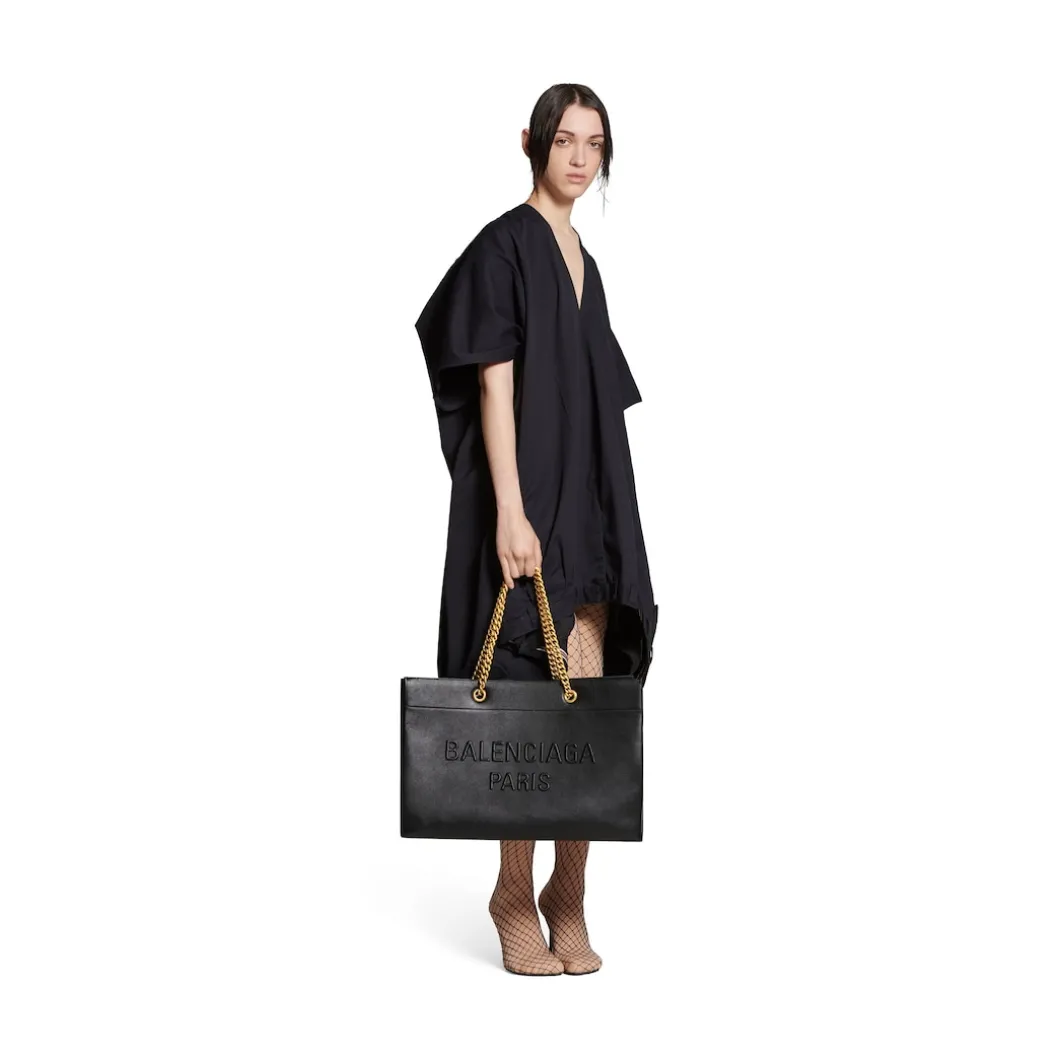 Borsa Tote Duty Free Grande in Nero