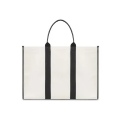 Borsa Tote Hardware Large in Beige