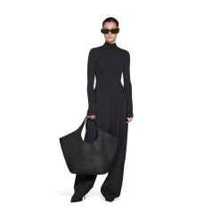 Borsa Tote Mary-kate Media da Donna in Nero