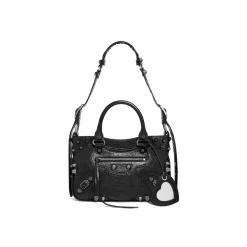 Borsa Tote Neo Cagole Media da Donna in Nero