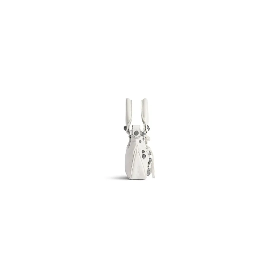 Borsa Tote Neo Cagole Mini da Donna in Bianco