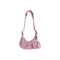 Borsetta A Tracolla Le Cagole Xs Bag Con Strass da Donna in Rosa