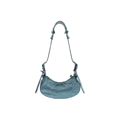 Borsetta A Tracolla Le Cagole Xs Bag Con Strass da Donna in Blu