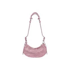 Borsetta A Tracolla Le Cagole Xs Bag Con Strass da Donna in Rosa