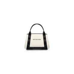 Borsetta Cabas Navy da Donna in Beige