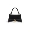 Borsetta Hourglass da Donna in Nero