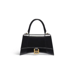 Borsetta Hourglass da Donna in Nero