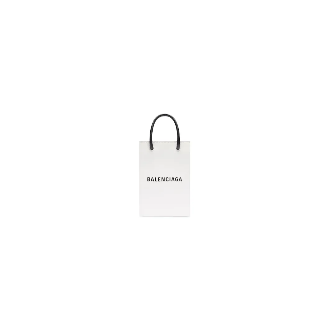 Borsetta Shopping Mini in Bianco