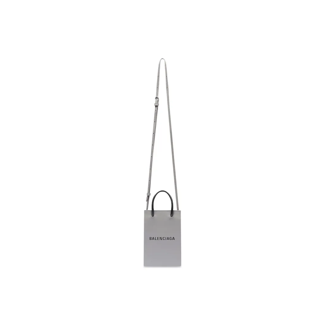 Borsetta Shopping Mini in Grigio