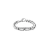 Bracciale Bb Icon Gourmette in Argento Anticato