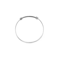 Bracciale Logo Hoop da Donna in Argento