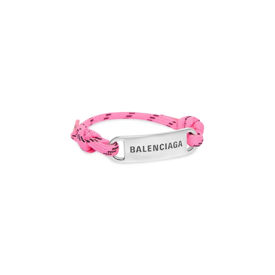 Bracciale Plate da Donna in Rosa Fluo