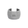 Bracciale Rigido Glam da Donna in Argento Anticato