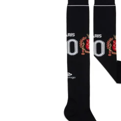 Calze Alte Paris Soccer in Nero