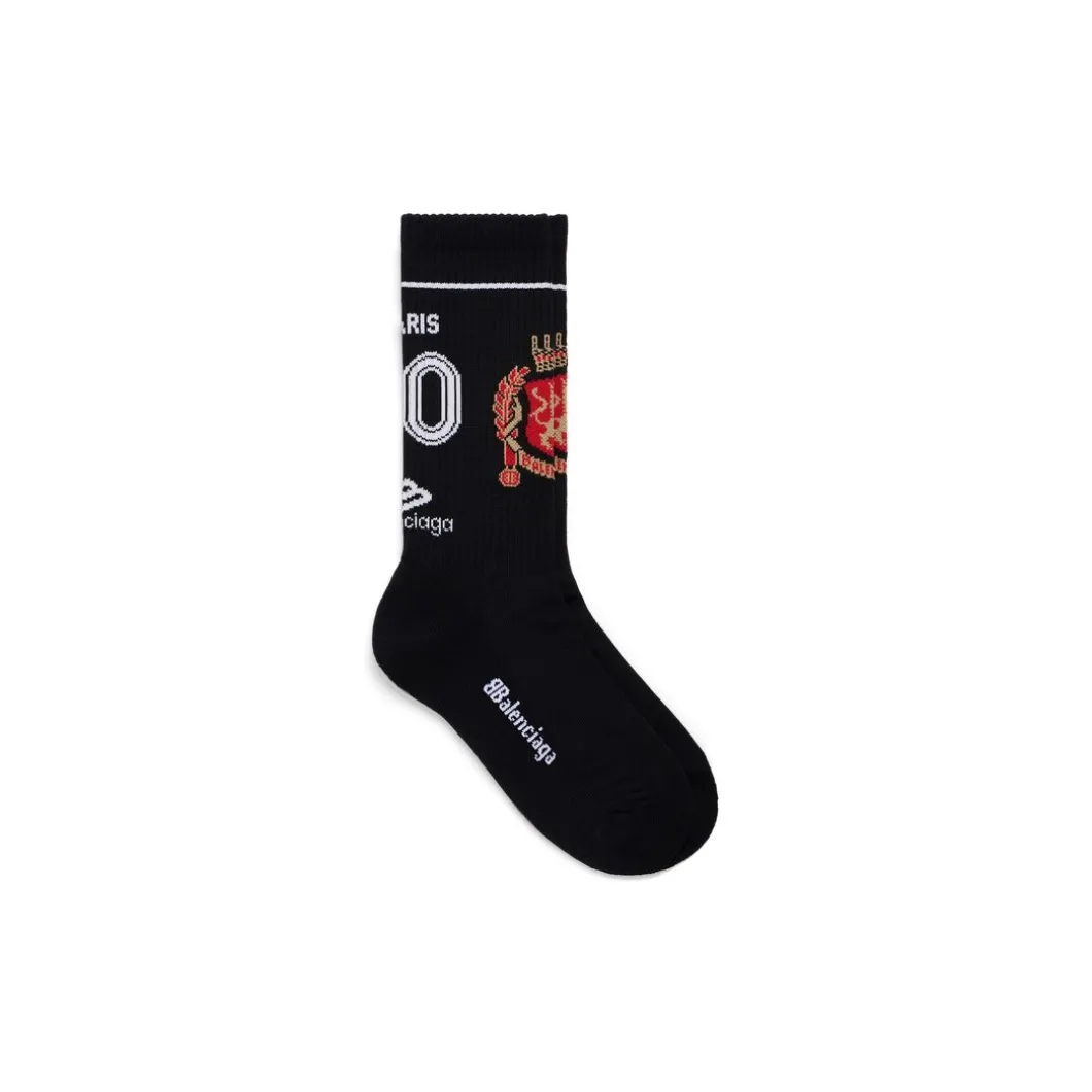 Calze Paris Soccer in Nero