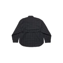 Camicia Con Maniche Removibili Large Fit in Grigio