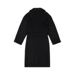 Cappotto A Raglan in Nero